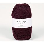 Rauma Garn Finull 488 tumma burgundi