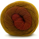 Laines du Nord Poema Luxury Line 408 okra-ruskea-terrakotta