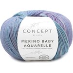 Concept by Katia Merino Baby Aquarelle 362 lila-sini-sinappi