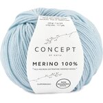 Katia Merino 100% 67 vaalea taivaan sininen