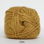 Hjertegarn Blend Bamboo 3314 leijonankeltainen