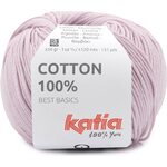 Katia Cotton 100% 69 vaalea roosa