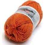 Gjestal Garn Janne 436 oranssi