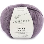 Katia Silky Lace 181 murrettu violetti