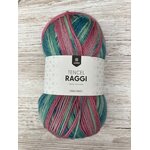 Tencel Raggi 25013 vihreä-roosa