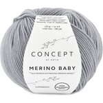 Katia Merino Baby 70 harmaa