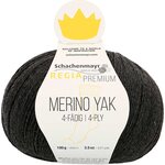 Schachenmayr Merino Yak 7512 Tummanharmaa