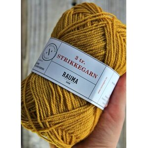 Rauma Garn 3- tr strikkegarn