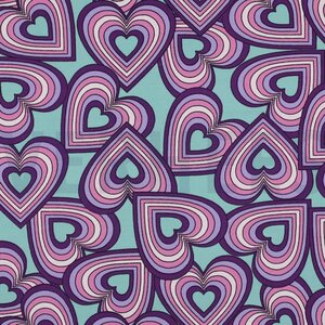 Verhees Textiles Jersey hearts