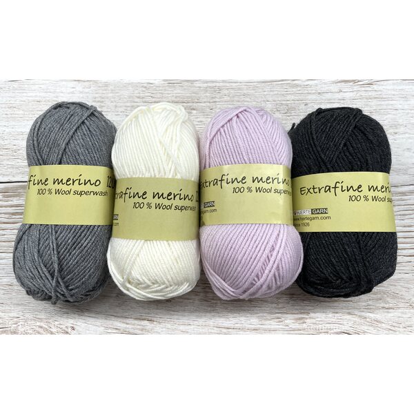 Hjertegarn Extrafine Merino 120