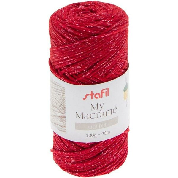 Macrame glitter